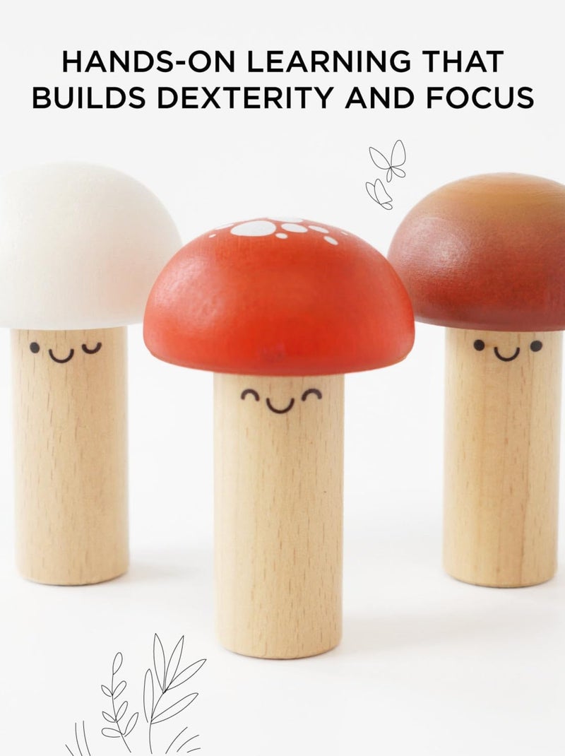 Jeu de marteau Messieurs Champignons Beige - Kiabi