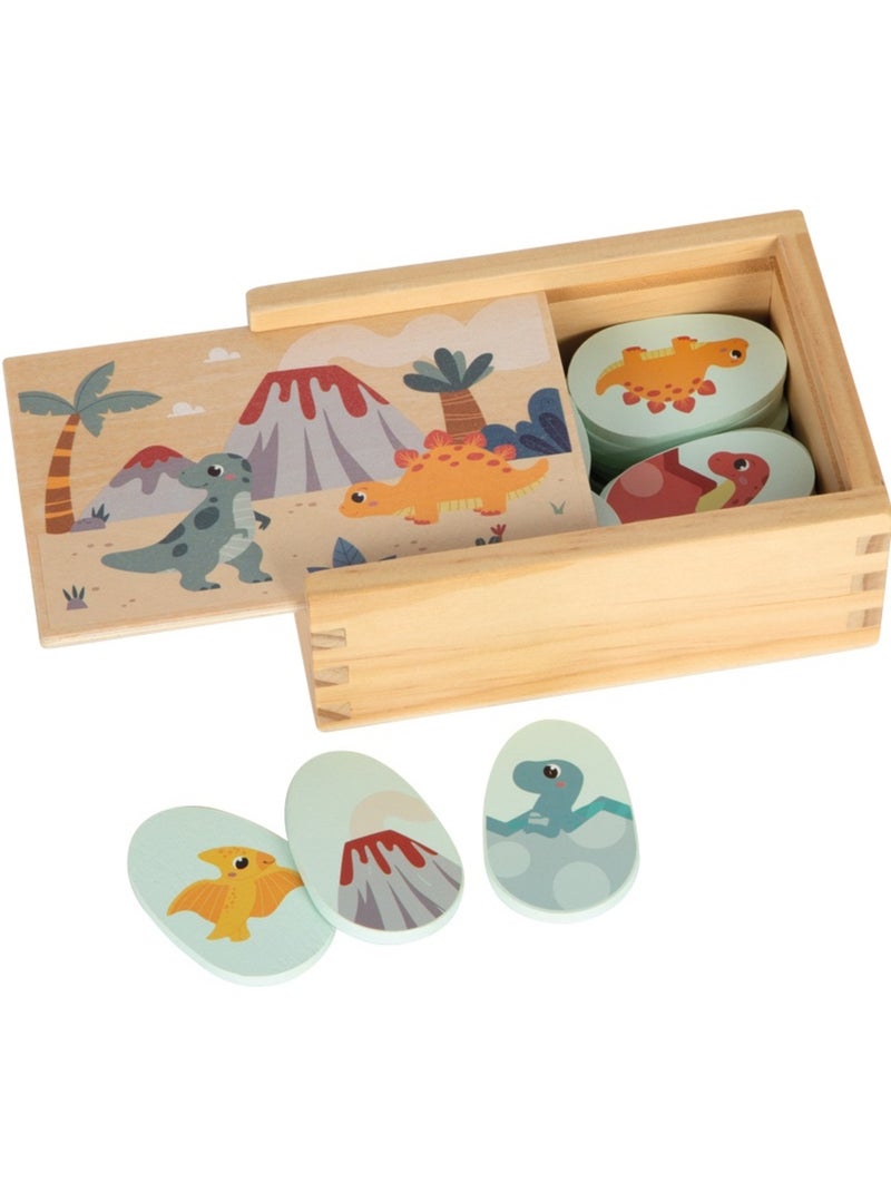 Jeu de mémo Dino Beige - Kiabi