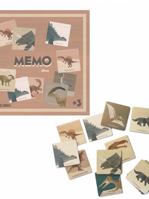 Jeu de Mémo Dinosaures - Kiabi