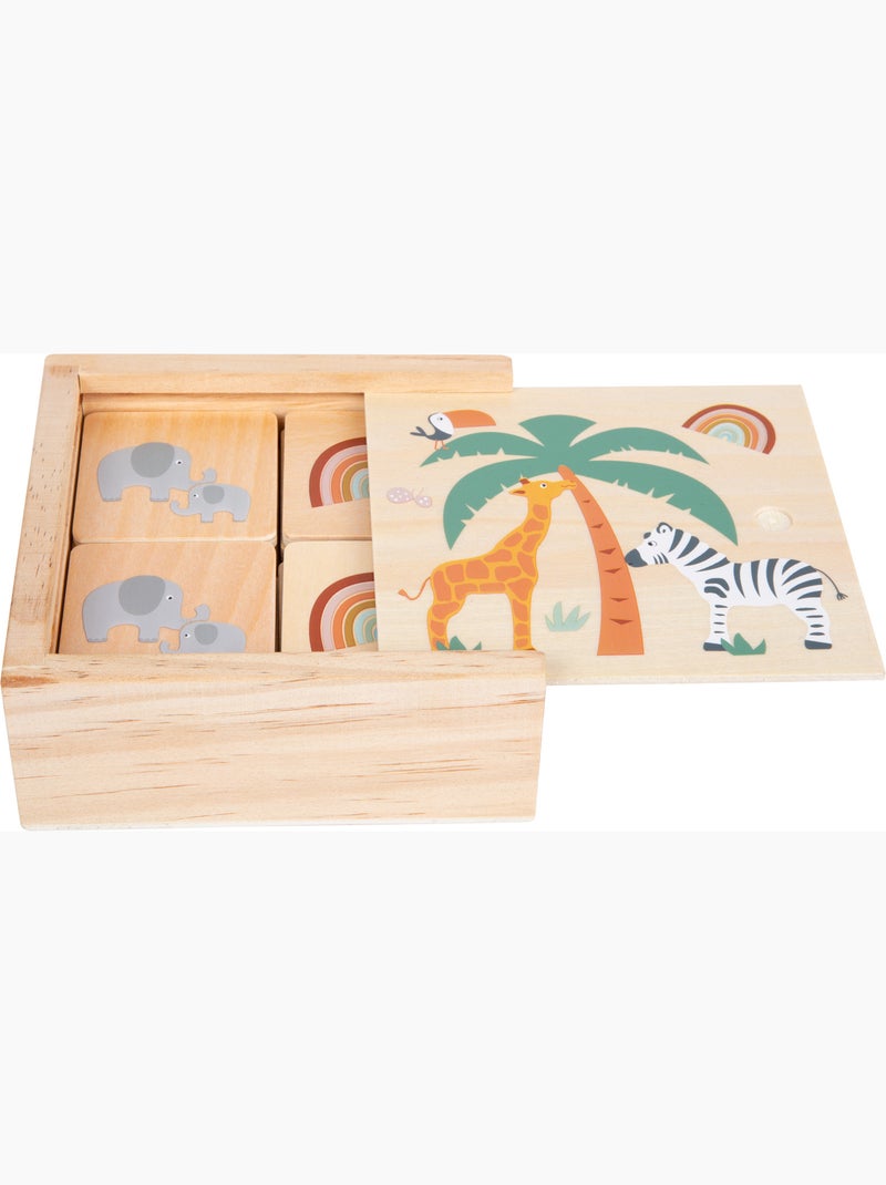 Jeu de mémo Safari Beige - Kiabi