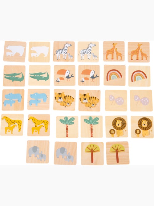 Jeu de mémo Safari - Kiabi