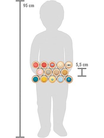 Jeu de mémo tactile Sensory