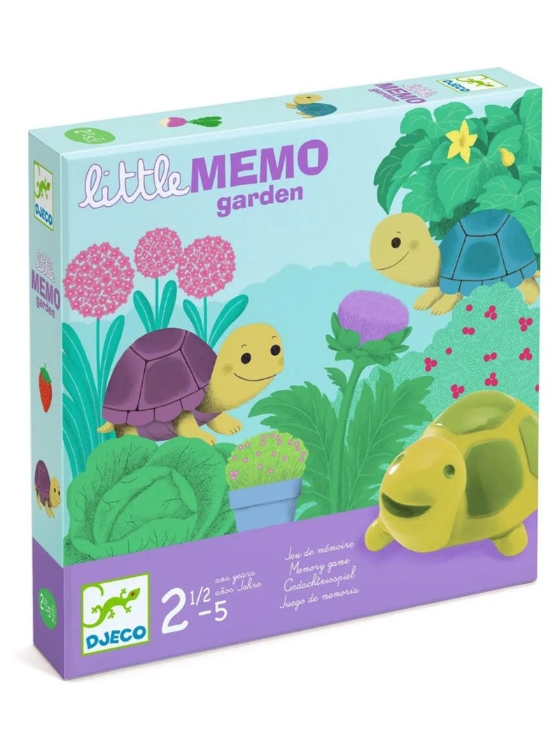 Jeu de mémoire Little mémo garden Multicolore - Kiabi