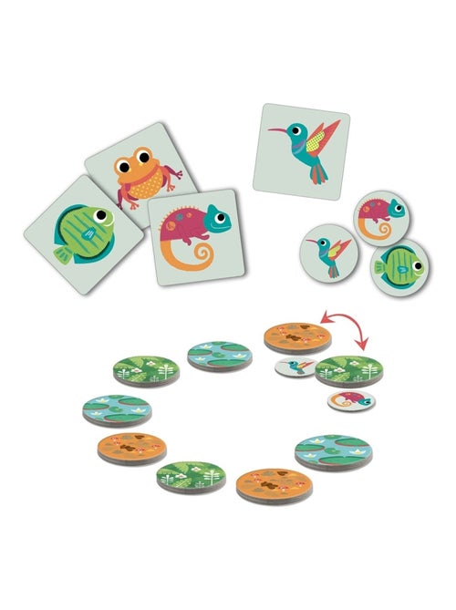 Jeu de mémoire Mémo Tropico - Kiabi