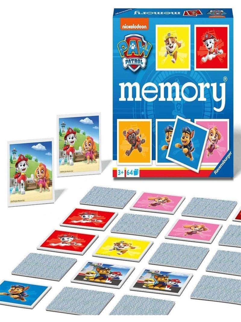 Jeu de mémoire Paw Patrol Jaune - Kiabi