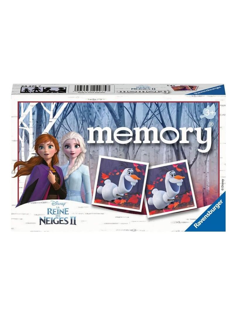 Jeu de memory : Disney La Reine des Neiges 2 (Frozen 2) N/A - Kiabi