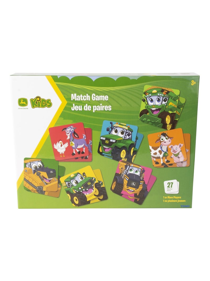 Jeu de paires tracteurs john deere dès 3 ans N/A - Kiabi
