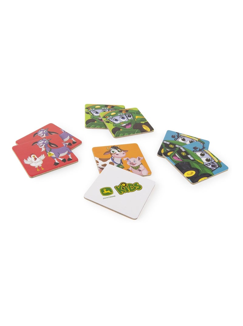 Jeu de paires tracteurs john deere dès 3 ans N/A - Kiabi