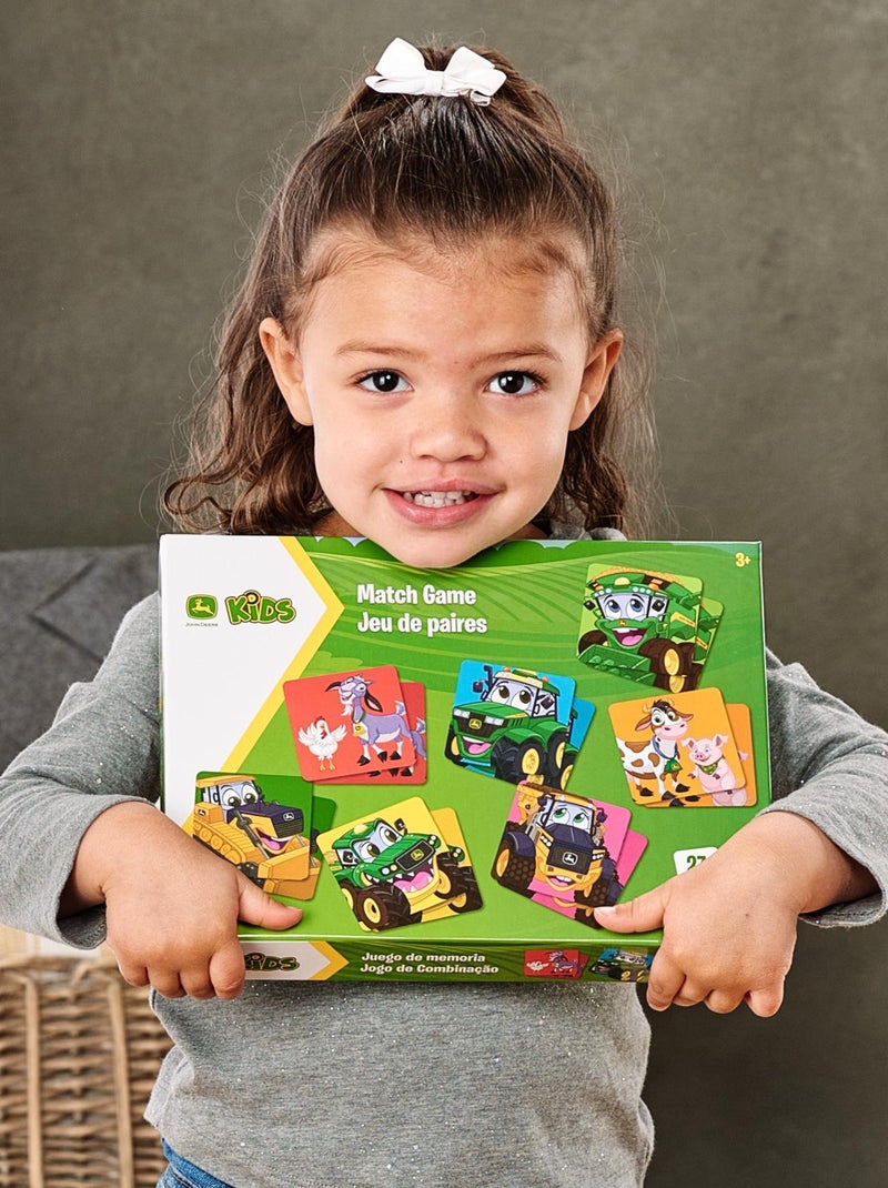 Jeu de paires tracteurs john deere dès 3 ans N/A - Kiabi