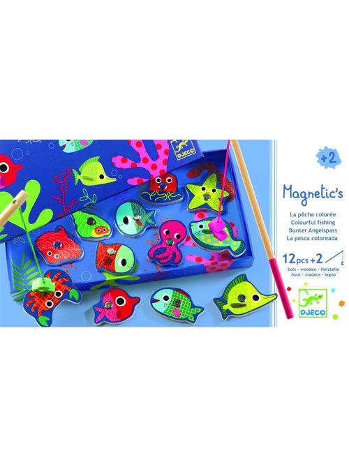 Jeu de pêches magnétique La pêche colorée - Kiabi