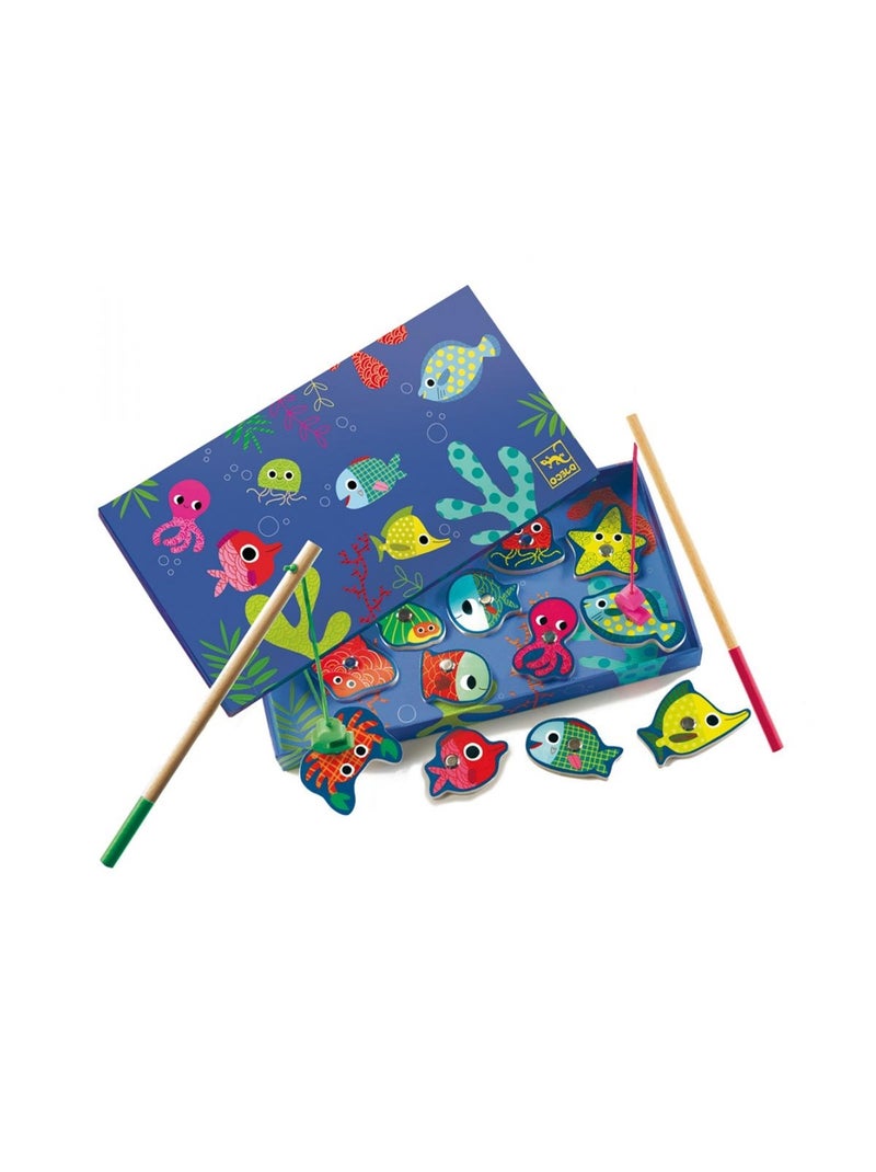 Jeu de pêches magnétique La pêche colorée Multicolore - Kiabi