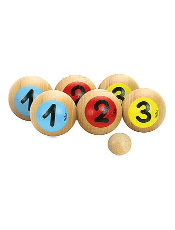 Jeu de pétanque 1, 2, 3