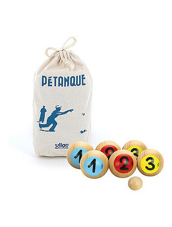 Jeu de pétanque 1, 2, 3