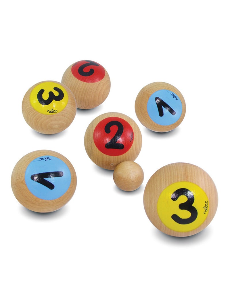 Jeu de pétanque 1, 2, 3 Beige - Kiabi