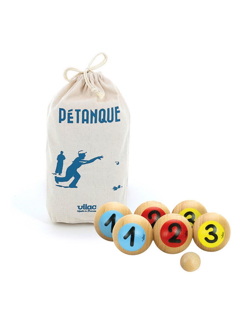 Jeu de pétanque 1, 2, 3 Beige - Kiabi