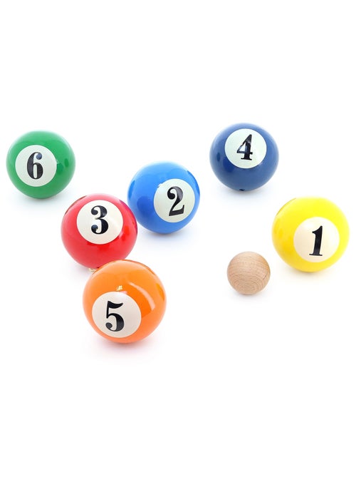 Jeu de pétanque boules de billard - Kiabi
