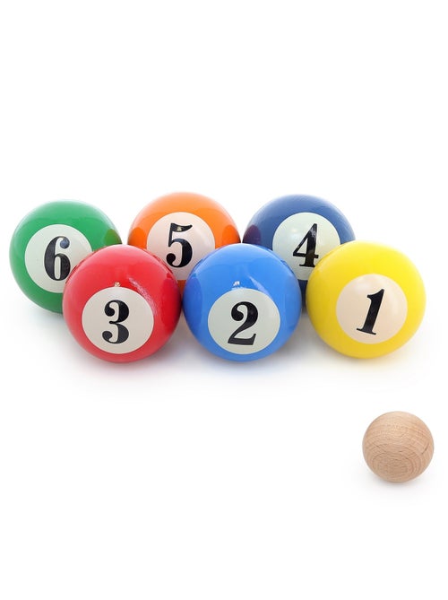 Jeu de pétanque boules de billard - Kiabi