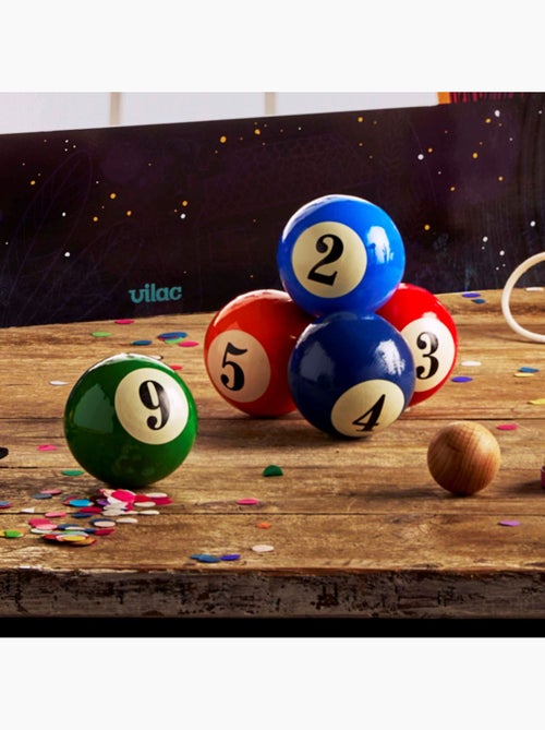 Jeu de pétanque boules de billard - Kiabi