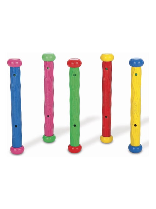 Jeu de piscine de 5 bâtons lestés - Kiabi Jeu de piscine de 5 bâtons lestés - Kiabi