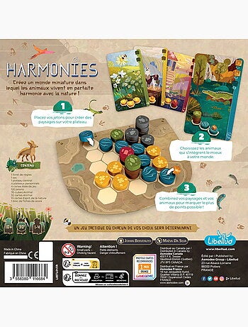 Jeu de plateau - Harmonies - Asmodee