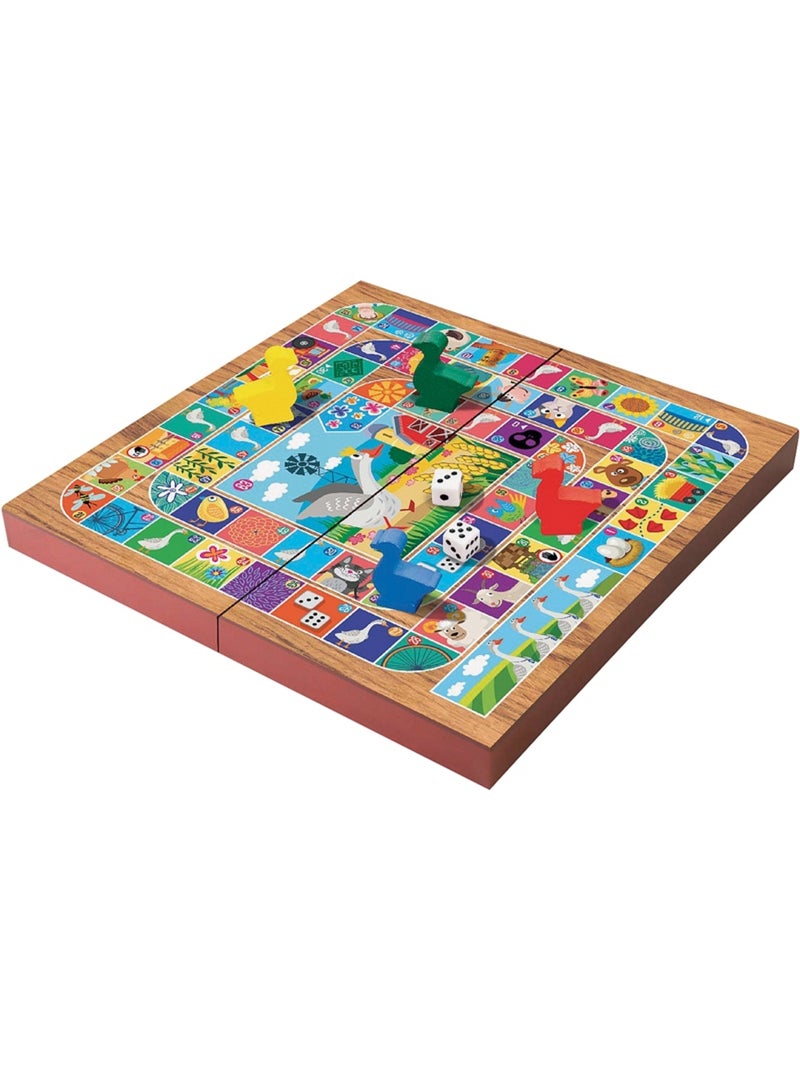 Jeu de plateau - Jeu De L'Oie pliable N/A - Kiabi