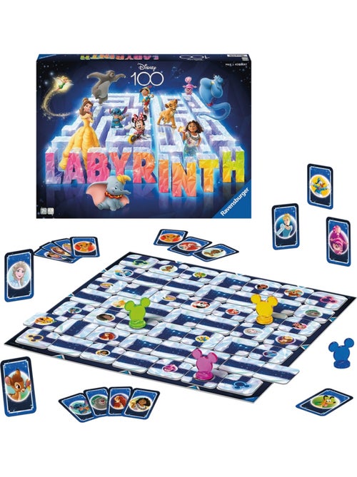 Jeu de plateau - Labyrinthe Disney 100 Ans - Ravensburger - Kiabi