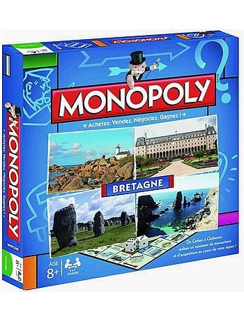 Jeu de plateau - Monopoly Bretagne