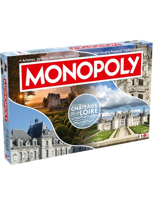 Jeu de plateau - Monopoly Châteaux De La Loire - Kiabi