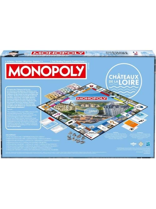 Jeu de plateau - Monopoly Châteaux De La Loire - Kiabi