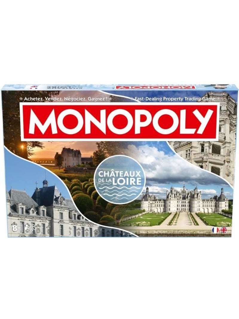 Jeu de plateau - Monopoly Châteaux De La Loire N/A - Kiabi