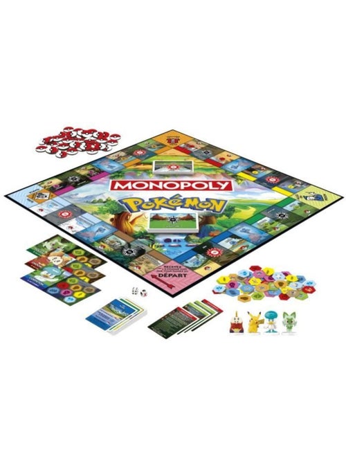 Jeu de plateau - Monopoly Pokémon - Kiabi