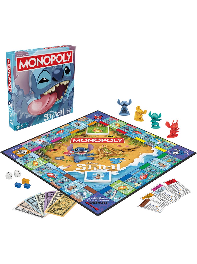 Jeu de plateau - Monopoly Stitch N/A - Kiabi
