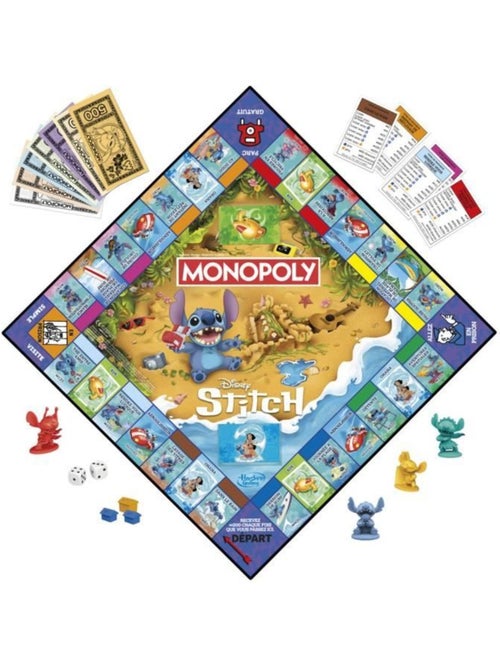 Jeu de plateau - Monopoly Stitch - Kiabi