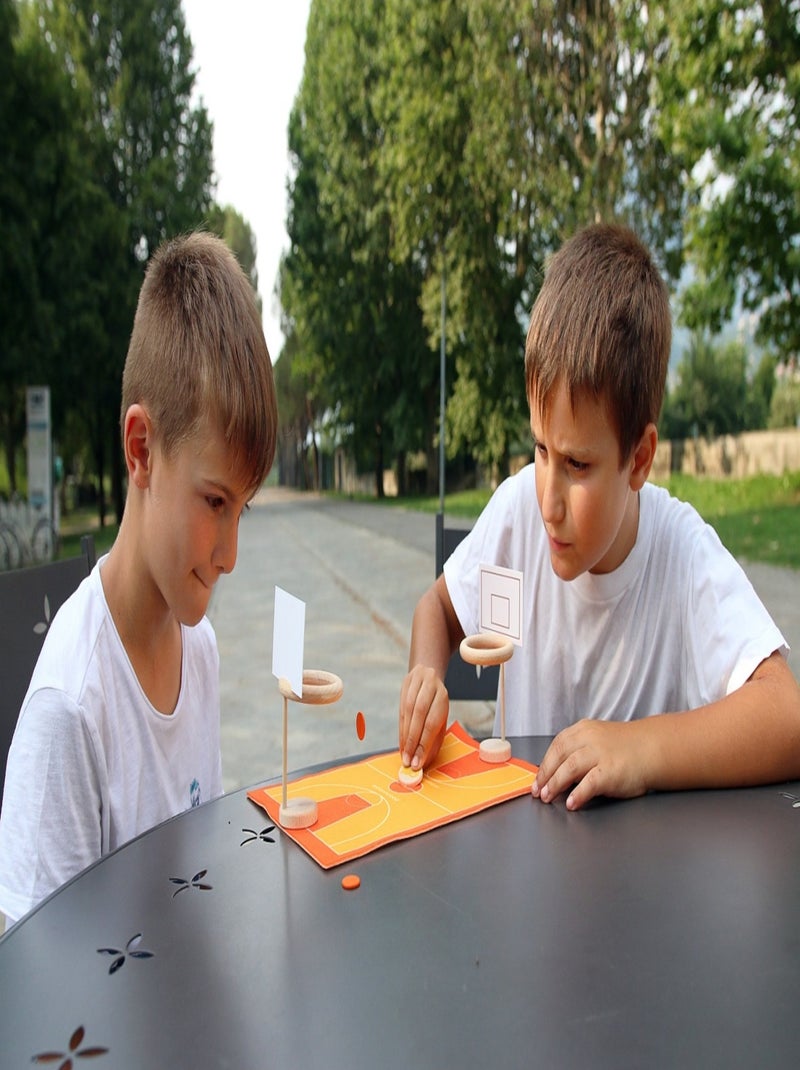 Jeu de puces Basketball Orange - Kiabi