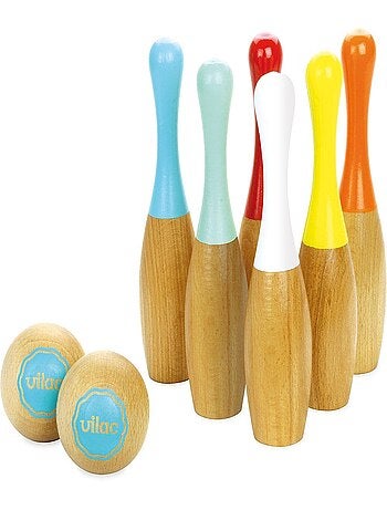 Jeu de quilles bowling bicolores
