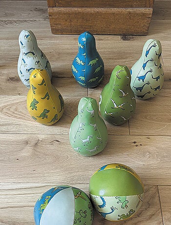 Jeu De Quilles Dinosaure