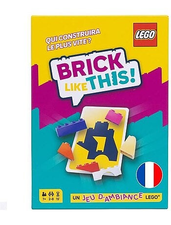 Jeu de société - asmodee - brick like this - jeu d'ambiance - 2+ joueurs - 15 min