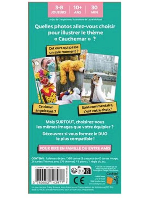 Jeu de société - asmodee - cgmatchy01fr - jeu d'ambiance - 4+ joueurs - 30 min - Kiabi