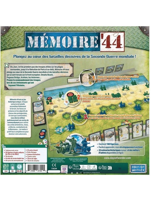 Jeu de société - asmodee - mem44n - refresh 2025 - 5 scénarios inédits - 15 extensions compatibles - Kiabi