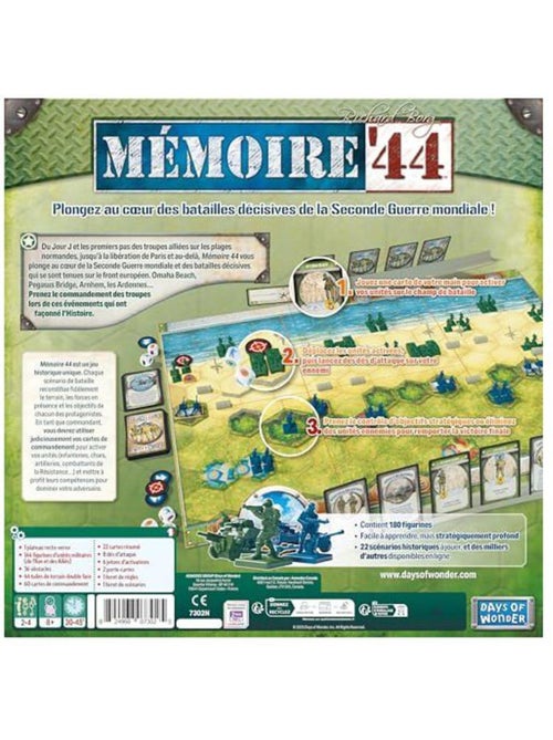 Jeu de société - asmodee - mem44n - refresh 2025 - 5 scénarios inédits - 15 extensions compatibles - Kiabi