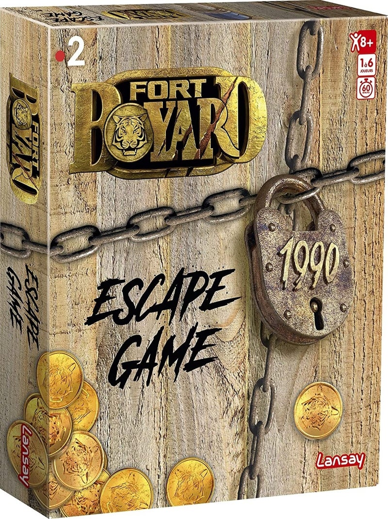 Jeu De Société - Escape Game - Fort Boyard - Lansay Multicolore - Kiabi