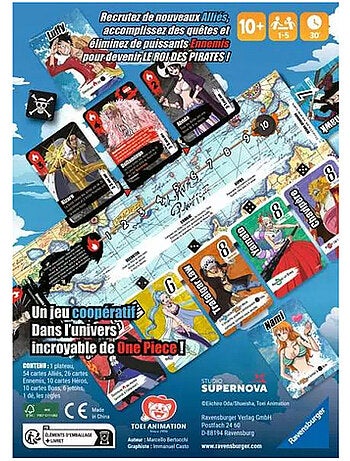 Jeu de société - Nakama One Piece Alliés & Ennemis