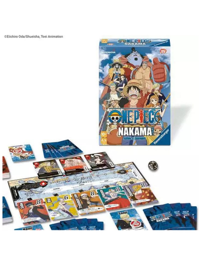 Jeu de société - Nakama One Piece Alliés & Ennemis Bleu - Kiabi