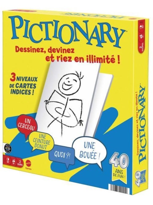 Jeu de société - Pictionary Core France - Kiabi