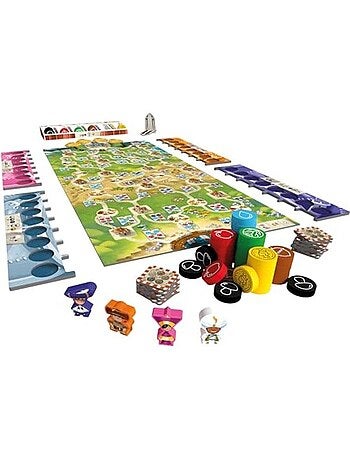Jeu de societe - splendor kids - asmodee - scosplk01fr - jaune - bois et carton - dès 5 ans