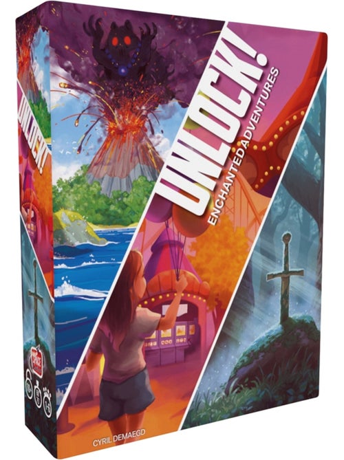 Jeu de société - Unlock Enchanted Adventures - Kiabi