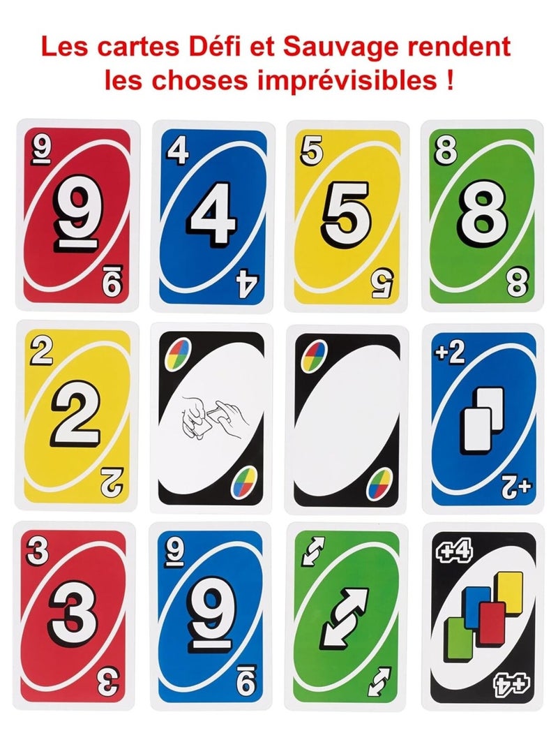 Jeu de Société - Uno Deluxe Multicolore - Kiabi