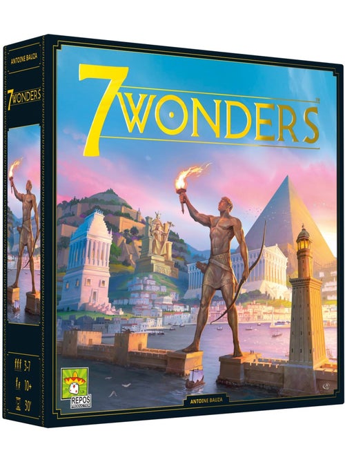 Jeu De Société 7 Wonders - Asmodee - Kiabi