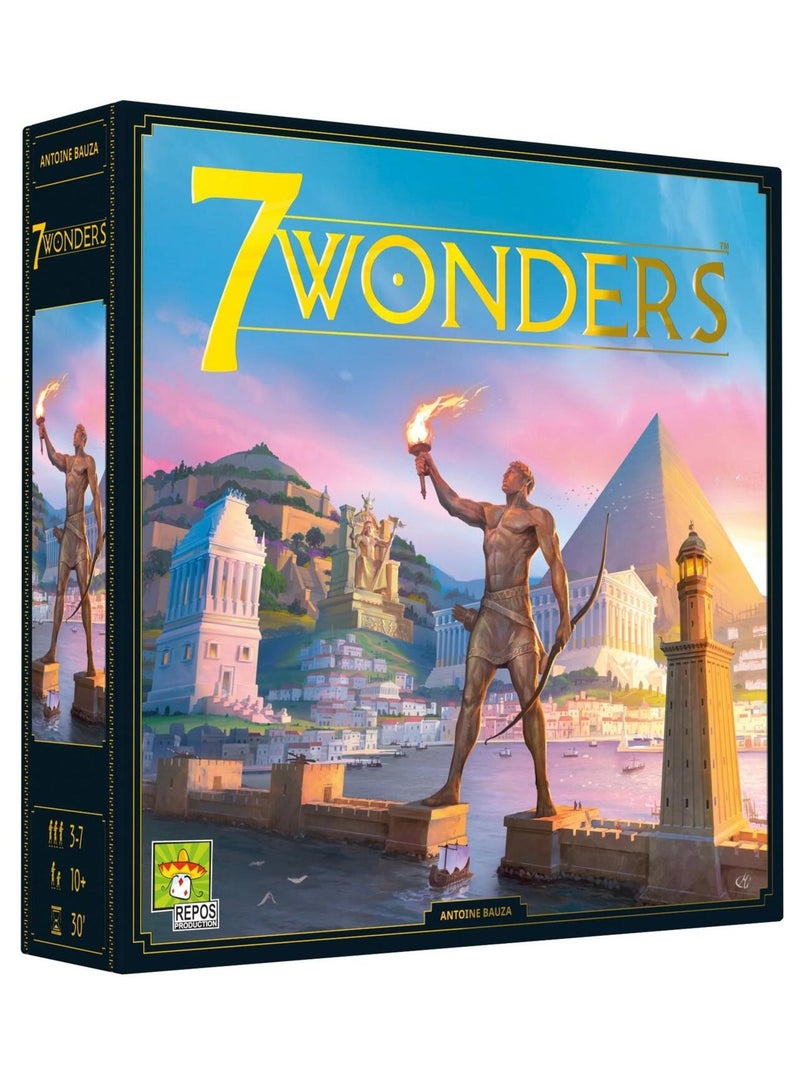 Jeu De Société 7 Wonders - Asmodee Multicolore - Kiabi
