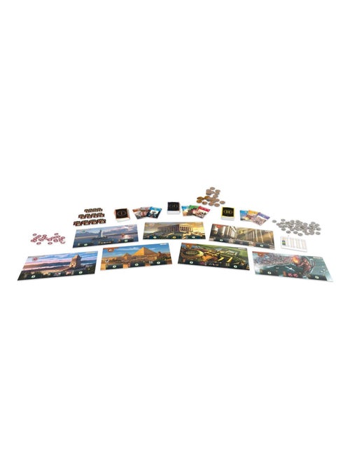 Jeu De Société 7 Wonders - Asmodee - Kiabi